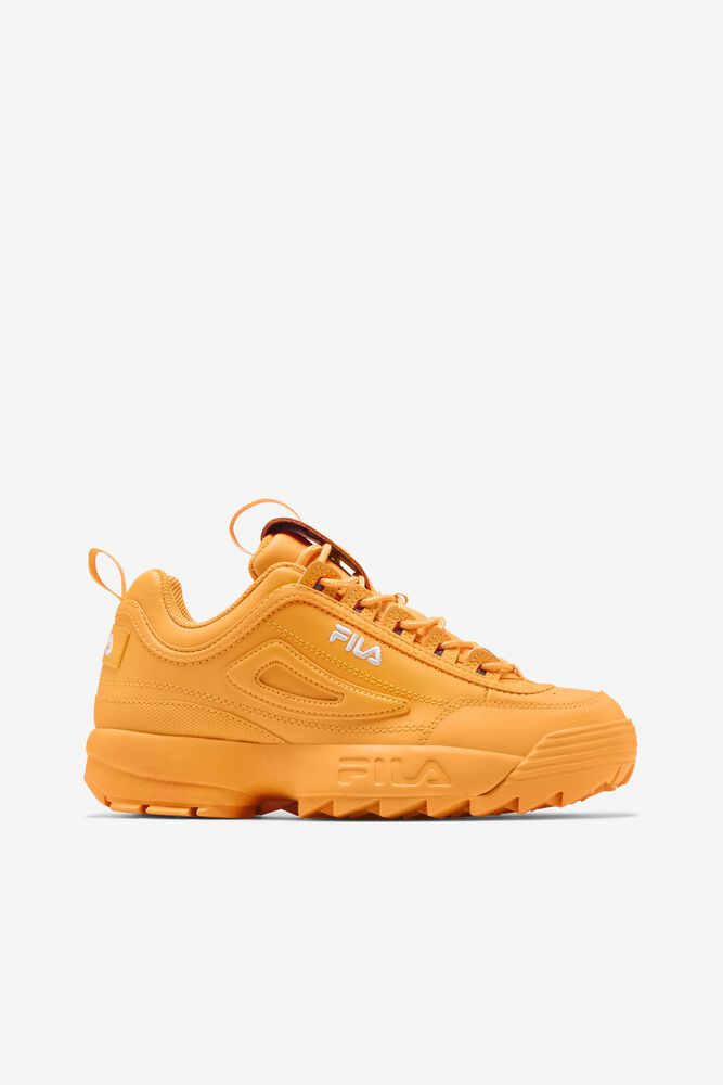 Fila Trainers Womens Orange Disruptor 2 Premium - Ireland 27601-RMUF